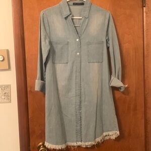Chambray shift Dress